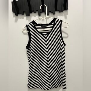 🤍Liverpool Brand Black and White Striped Women's Top🤍